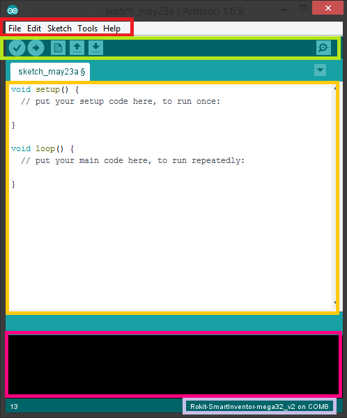 Arduino IDE Painted