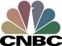 Desaturated CNBC logo