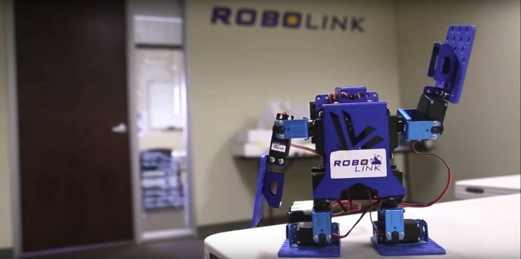 Robolink humanoid robot