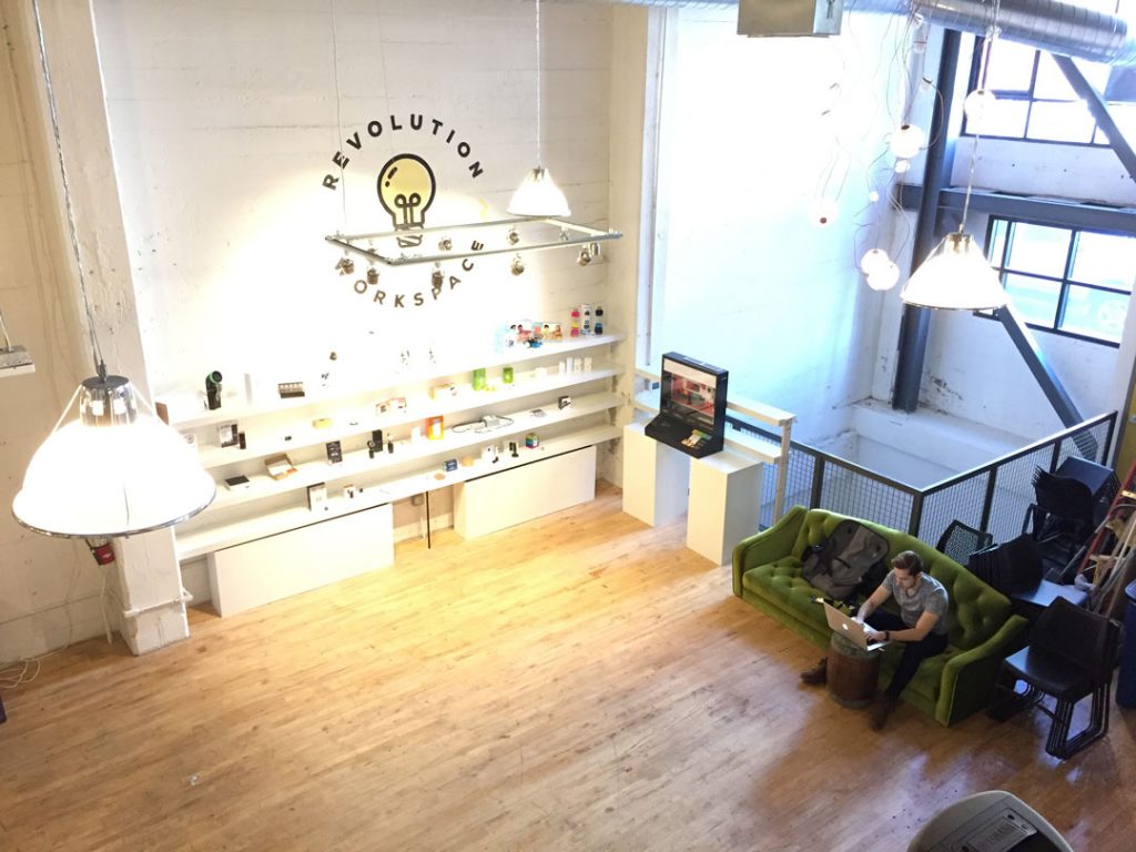 Revolution workspace