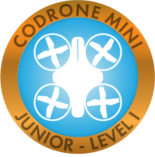 CoDrone Mini Junior Level I badge